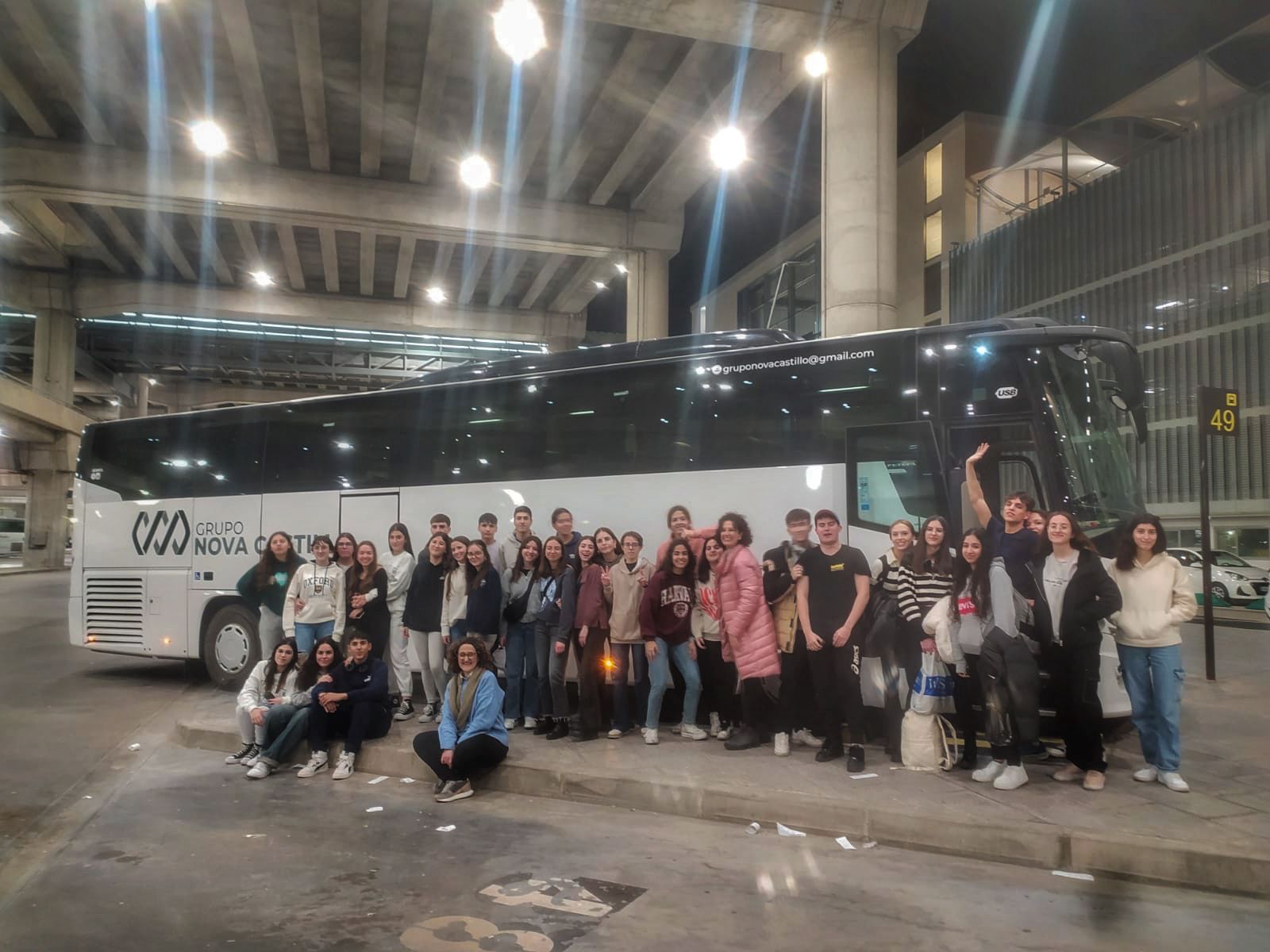 transporte para excursiones